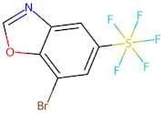 7-Bromo-5-(pentafluorothio)-1,3-benzoxazole