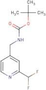 4-(Aminomethyl)-2-(difluoromethyl)pyridine, 4-BOC protected