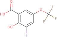 2-Hydroxy-3-iodo-5-(trifluoromethoxy)benzoic acid
