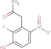 1-(2-Fluoro-3-hydroxy-6-nitrophenyl)propan-2-one