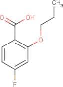 4-Fluoro-2-propoxybenzoic acid