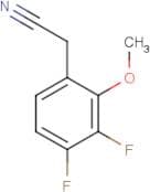 2-(3,4-Difluoro-2-methoxy-phenyl)acetonitrile