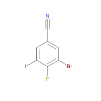 3-Bromo-4-fluoro-5-iodobenzonitrile