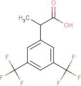 2-[3,5-Bis(trifluoromethyl)phenyl]propanoic acid