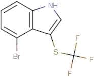 4-Bromo-3-(trifluoromethylthio)indole