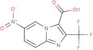6-Nitro-2-(trifluoromethyl)imidazo[1,2-a]pyridine-3-carboxylic acid