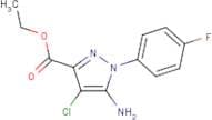 Ethyl 5-amino-4-chloro-1-(4-fluorophenyl)pyrazole-3-carboxylate