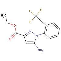 Ethyl 5-amino-1-[2-(trifluoromethyl)phenyl]pyrazole-3-carboxylate