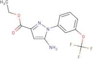 Ethyl 5-amino-1-[3-(trifluoromethoxy)phenyl]pyrazole-3-carboxylate
