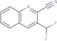 3-(Difluoromethyl)quinoline-2-carbonitrile