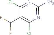 4,6-Dichloro-5-(difluoromethyl)pyrimidin-2-amine