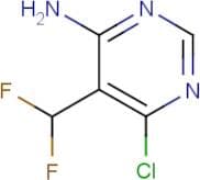 6-Chloro-5-(difluoromethyl)pyrimidin-4-amine