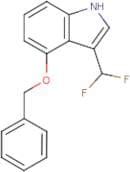 4-benzyloxy-3-(difluoromethyl)-1H-indole