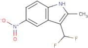3-(Difluoromethyl)-2-methyl-5-nitro-1H-indole