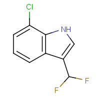 7-Chloro-3-(difluoromethyl)-1H-indole