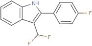 3-(Difluoromethyl)-2-(4-fluorophenyl)-1H-indole