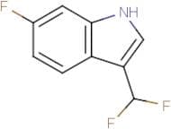 3-(Difluoromethyl)-6-fluoro-1H-indole
