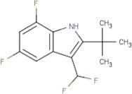 2-tert-Butyl-3-(difluoromethyl)-5,7-difluoro-1H-indole