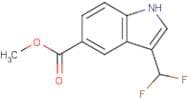Methyl 3-(difluoromethyl)-1H-indole-5-carboxylate