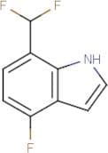 7-(Difluoromethyl)-4-fluoro-1H-indole