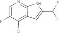 4-Chloro-2-(difluoromethyl)-5-fluoro-1H-pyrrolo[2,3-b]pyridine