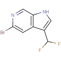 5-Bromo-3-(difluoromethyl)-1H-pyrrolo[2,3-c]pyridine