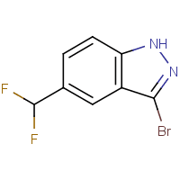 3-Bromo-5-(difluoromethyl)-1H-indazole