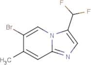 6-Bromo-3-(difluoromethyl)-7-methyl-imidazo[1,2-a]pyridine