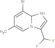8-Bromo-3-(difluoromethyl)-6-methyl-1,8a-dihydroimidazo[1,2-a]pyridine
