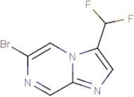 6-Bromo-3-(difluoromethyl)imidazo[1,2-a]pyrazine