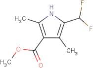Methyl 5-(difluoromethyl)-2,4-dimethyl-1H-pyrrole-3-carboxylate