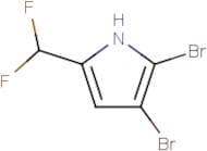 2,3-Dibromo-5-(difluoromethyl)-1H-pyrrole
