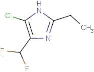 5-Chloro-4-(difluoromethyl)-2-ethyl-1H-imidazole