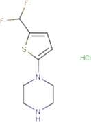 1-[5-(Difluoromethyl)-2-thienyl]piperazine hydrochloride