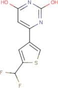 6-[5-(Difluoromethyl)-3-thienyl]pyrimidine-2,4-diol