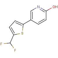 5-[5-(Difluoromethyl)-2-thienyl]pyridin-2-ol