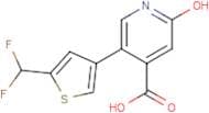 5-[5-(Difluoromethyl)-3-thienyl]-2-hydroxyisonicotinic acid