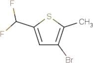 3-Bromo-5-(difluoromethyl)-2-methyl-thiophene