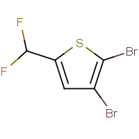 2,3-Dibromo-5-(difluoromethyl)thiophene