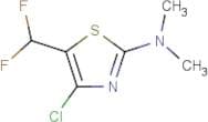 4-Chloro-5-(difluoromethyl)-N,N-dimethyl-thiazol-2-amine