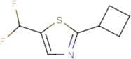 2-cyclobutyl-5-(difluoromethyl)thiazole