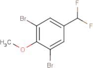 1,3-Dibromo-5-(difluoromethyl)-2-methoxy-benzene