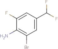 2-Bromo-4-(difluoromethyl)-6-fluoro-aniline
