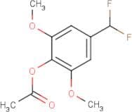 [4-(Difluoromethyl)-2,6-dimethoxy-phenyl] acetate