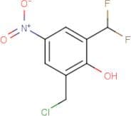 [3-(Chloromethyl)-5-(difluoromethyl)-4-hydroxy-phenyl]azinate