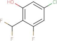 5-Chloro-2-(difluoromethyl)-3-fluoro-phenol