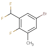 5-Bromo-1-(difluoromethyl)-2-fluoro-3-methyl-benzene