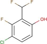 4-Chloro-2-(difluoromethyl)-3-fluoro-phenol