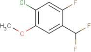1-Chloro-4-(difluoromethyl)-5-fluoro-2-methoxy-benzene