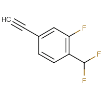 1-(Difluoromethyl)-4-ethynyl-2-fluoro-benzene